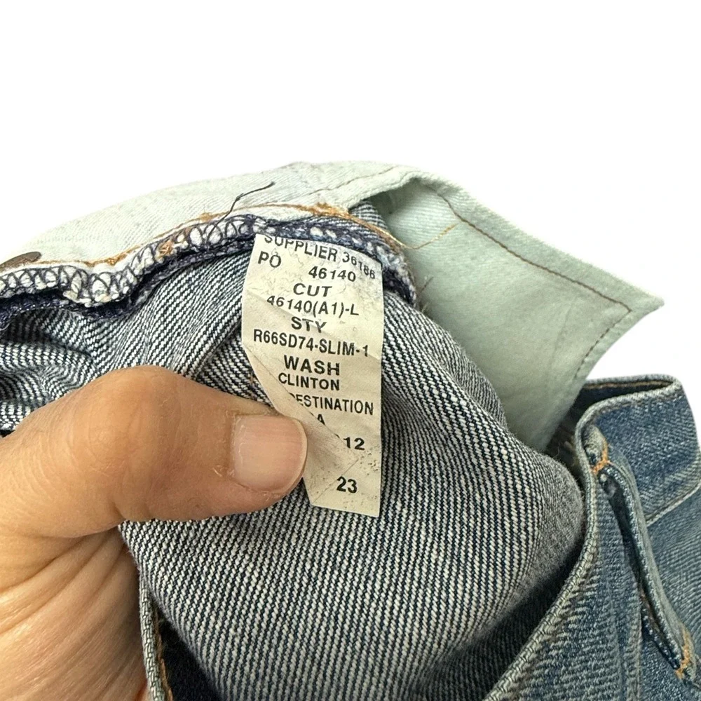Polo Ralph Lauren Mens Slim Fit Blue Clinton Wash ‎ Denim Jeans Men's Size 34x30